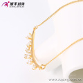 63666- Xuping Big promoción 18k oro joyería moderna venta conjunto de diseño